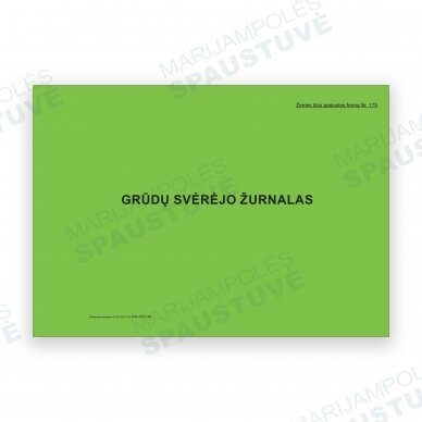 Grūdų svėrėjo žurnalas