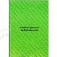 Biocidinių produktų apskaitos žurnalas