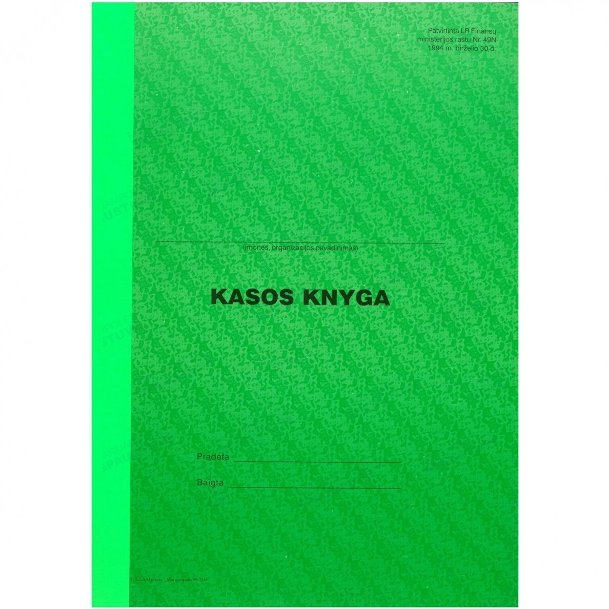 Kasos knyga A4