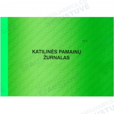 Katilinės pamainų žurnalas