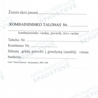 Kombainininko talonas