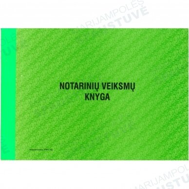 Notarinių veiksmų knyga
