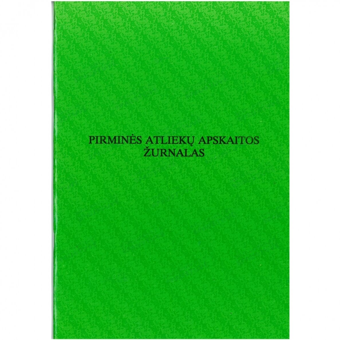 Pirminės atliekų apskaitos žurnalas