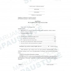 Prašymas dėl darbingumo lygio nustatymo Prašymas dėl darbingumo lygio nustatymo