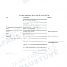 Profilaktinis sveikatos patikrinimas dėl neinfekcinių ligų Profilaktinis sveikatos patikrinimas dėl neinfekcinių ligų