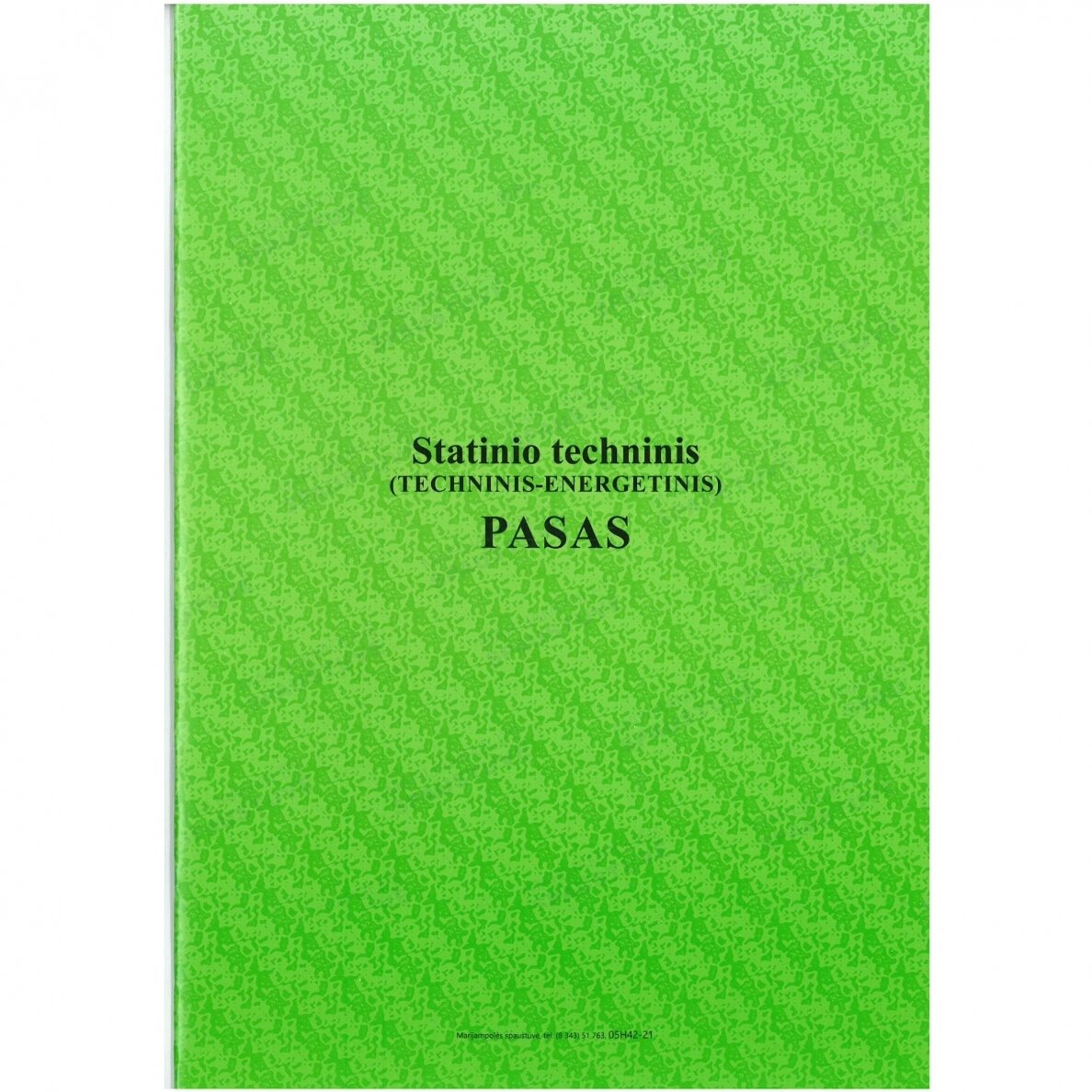 Statinio techninis (techninis - energetinis) pasas Statinio techninis (techninis - energetinis) pasas
